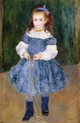 Mädchen mit Springseil, 1876
